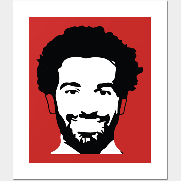 Mohamed Salah T Shirt Liverpool Wall Art by pugkung0073